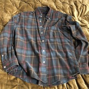 Lands’ End Flannel Shirt